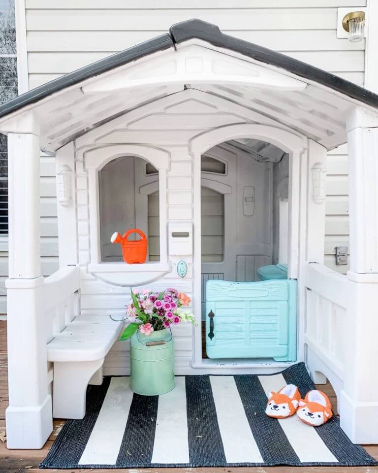 Awesome Step2 Playhouse Upcycled Makeover