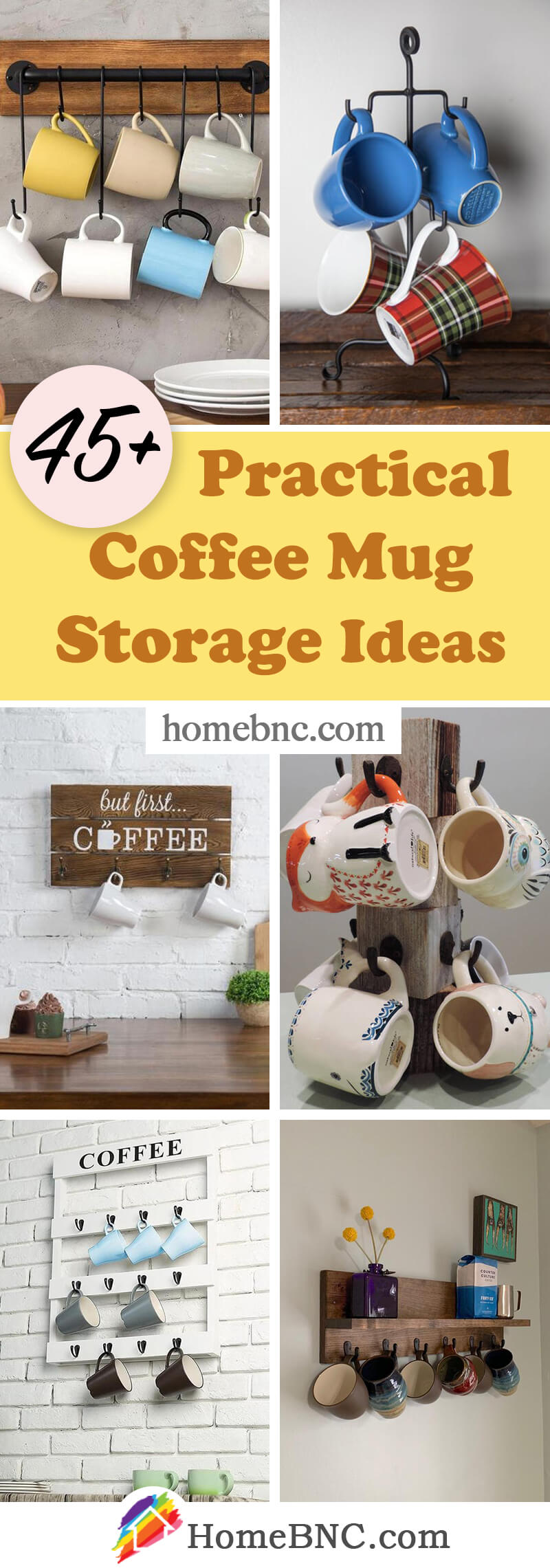 24 Creative Coffee Mug Storage Ideas (to make or buy) – Sustain My