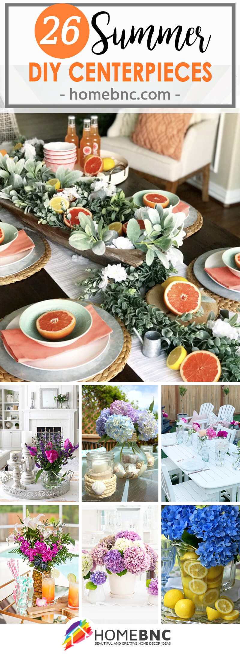 Best DIY Summer Centerpiece Ideas