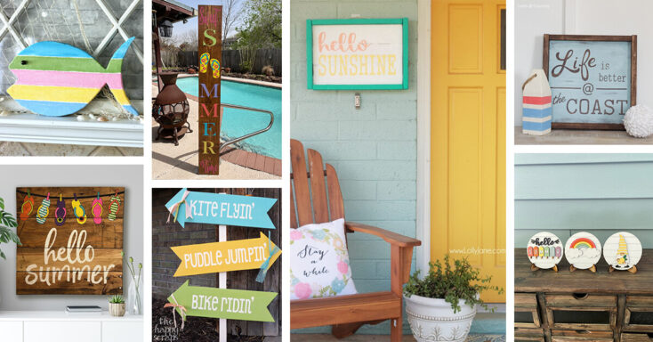 Featured image for Make a Splash this Summer with these 21 Vibrant DIY Signs