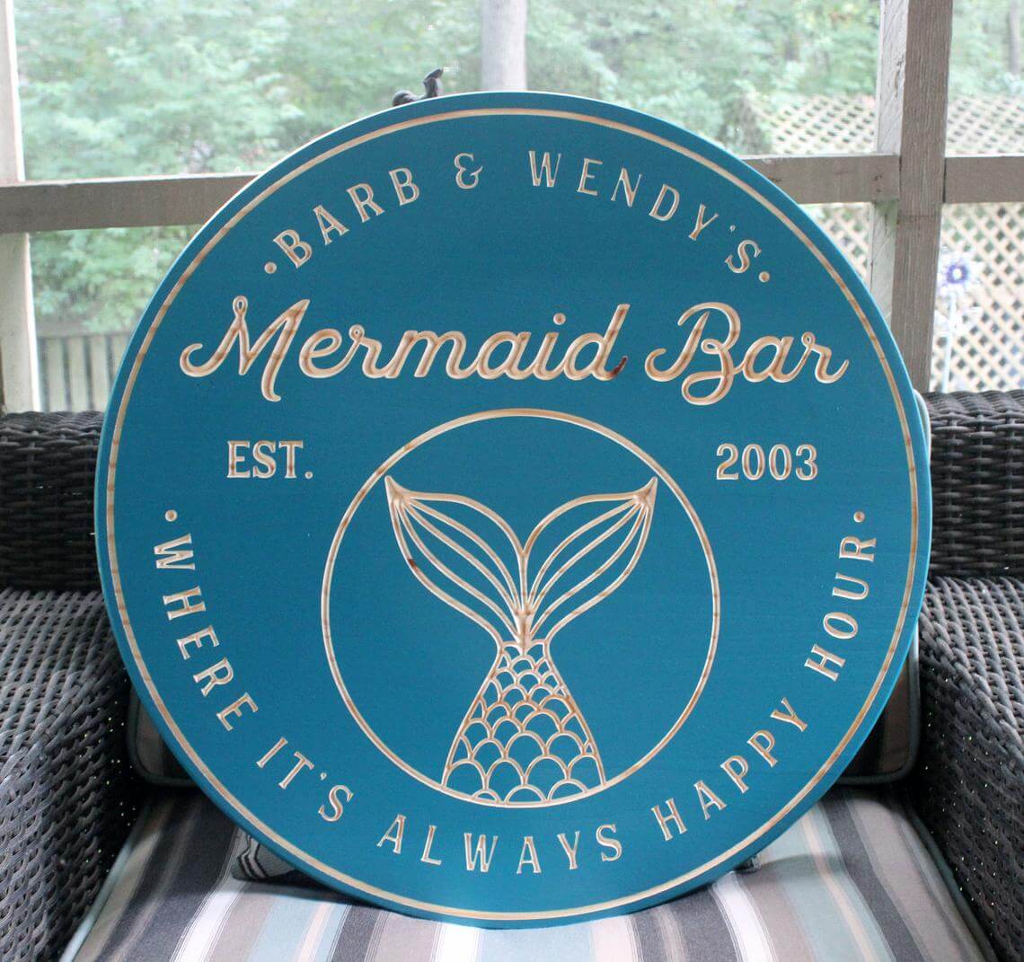 The Mermaid bar Happy Hour