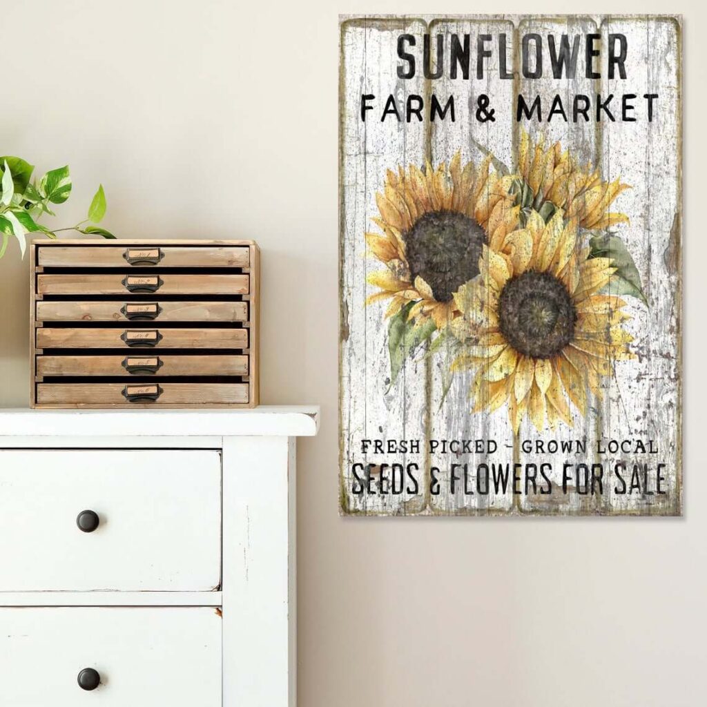 30 Best Sunflower Home Decor Ideas To Brighten Up Any Room In 2023   14 Sunflower Home Decor Ideas Homebnc 1024x1024 