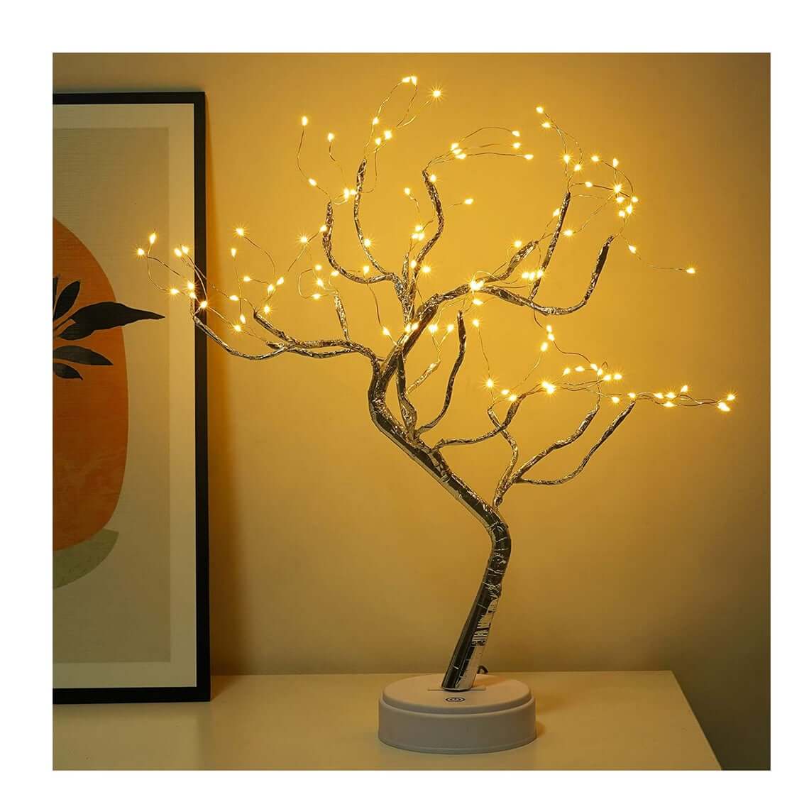 Battery-Powered Bonsai Tree Lamp for Your Fair Bedroom