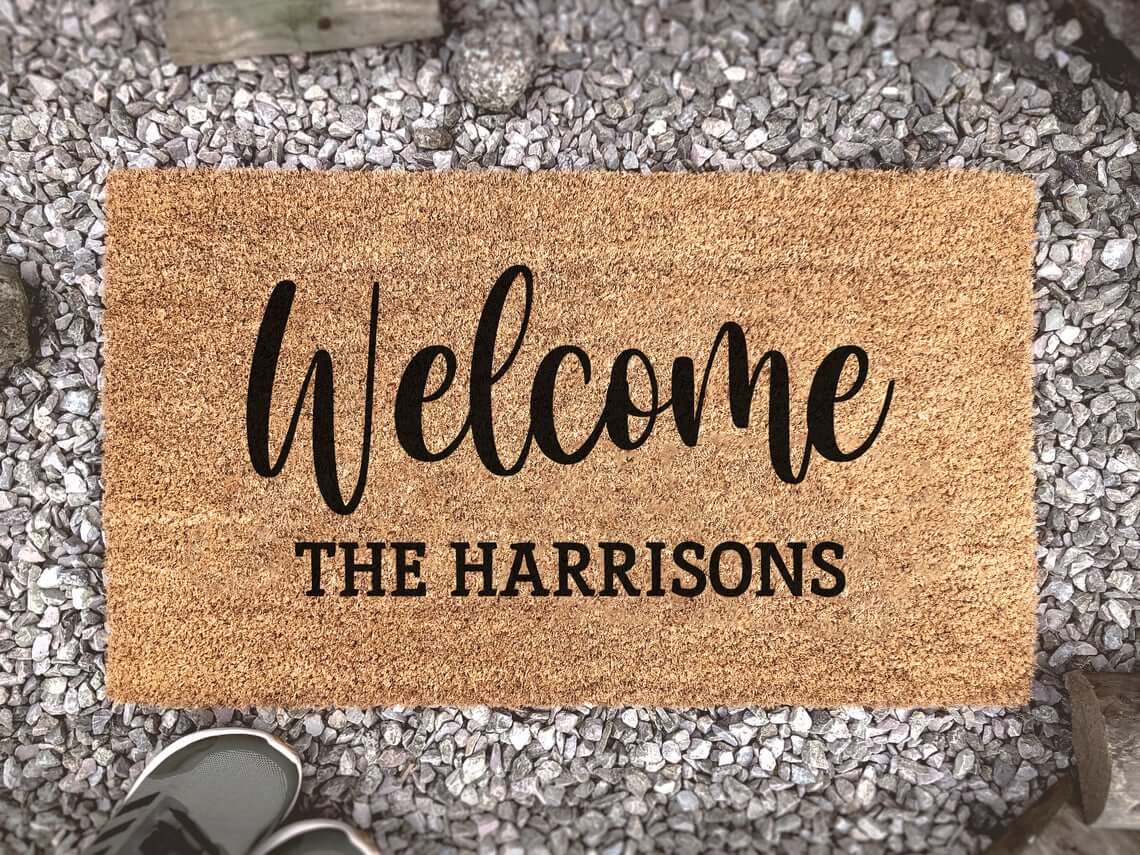 Personalized Doormat