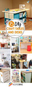 25 Best DIY Craft Tables and Desks to Show Off Your Creativity in 2023