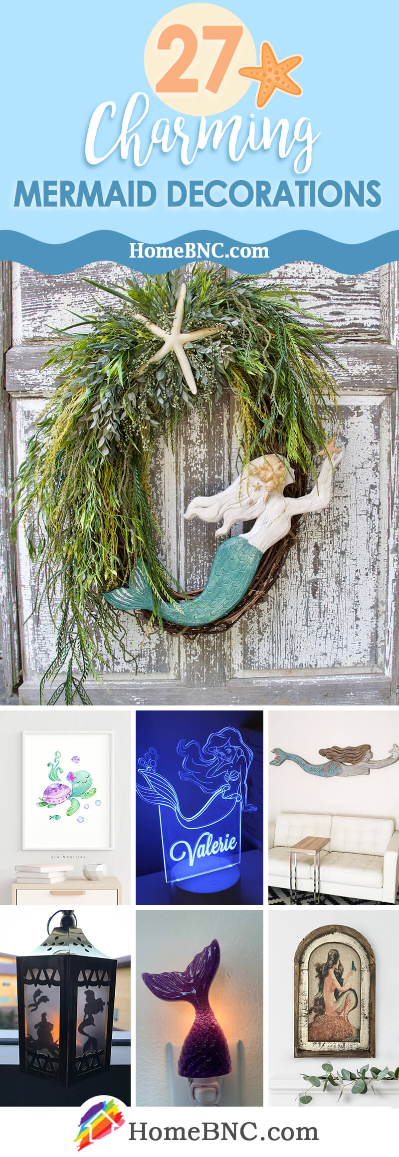 Best Mermaid Home Decor