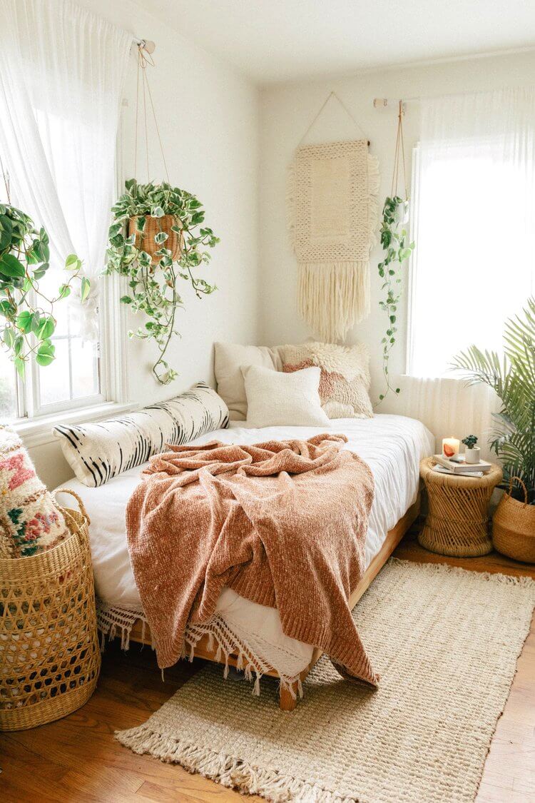 Simple and Cozy Scandi Bedroom