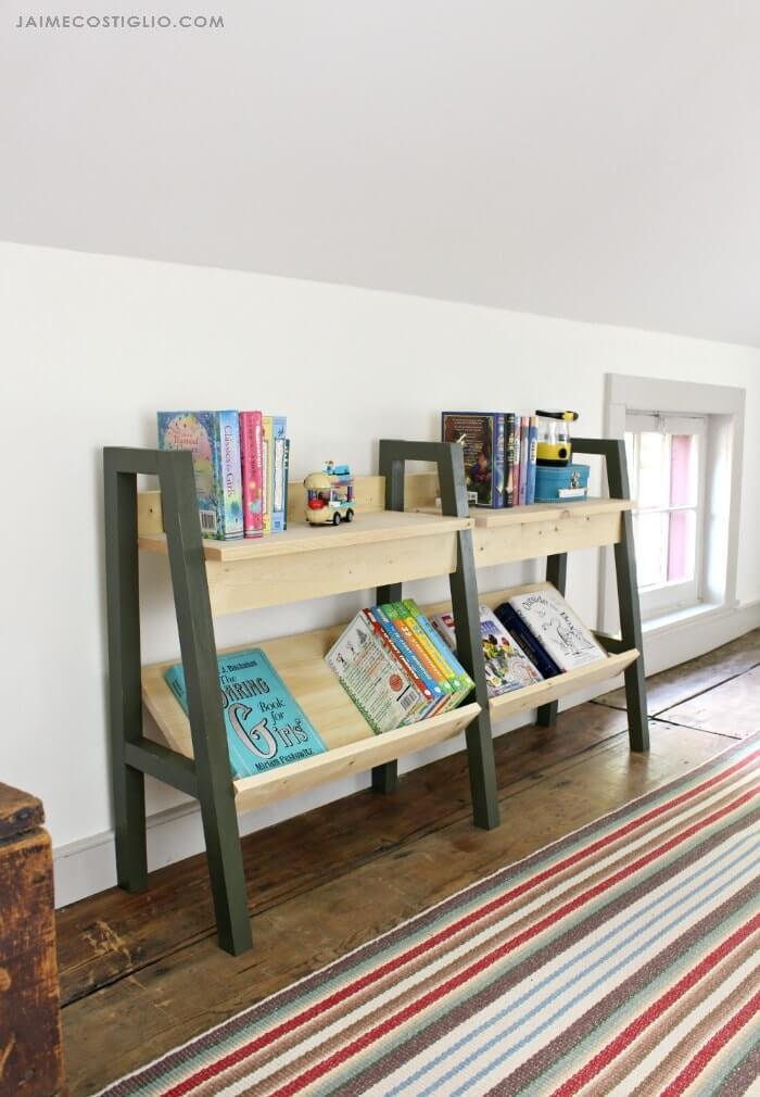40 Best Diy Bookshelf Ideas And, Mid Century Modern Shelving System Diy Ideas For Home