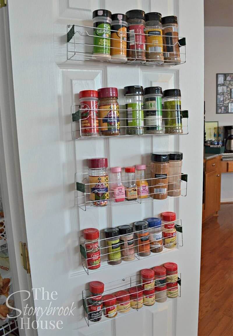 Budget-Friendly Wire Spice Rack