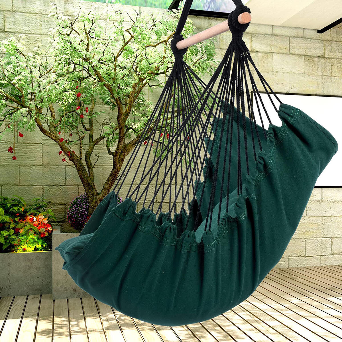 Hanging Rope Swing Hammock Chair