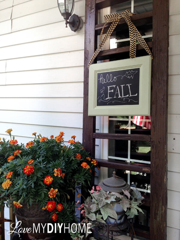 Hello Fall Cozy Front Porch Decor