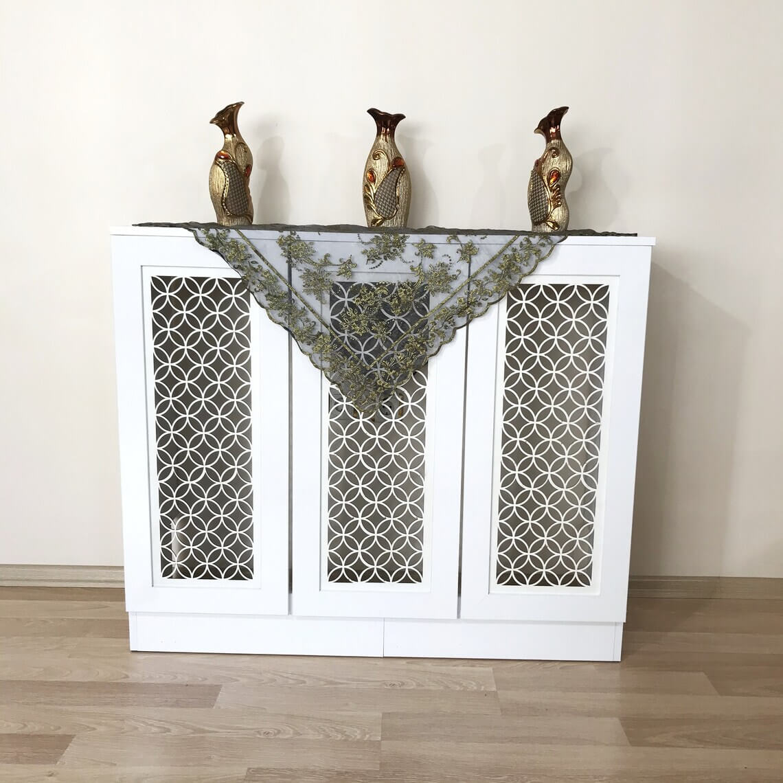 Wooden Rustic Radiator Cover Décor