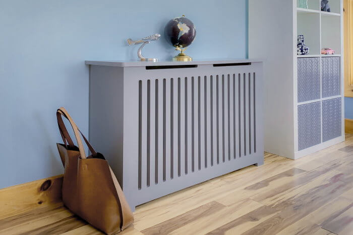 Bold and Large DIY Radiator Cover