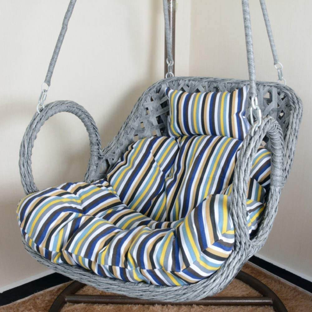 Hanging Egg Hammock Cushioned Chair