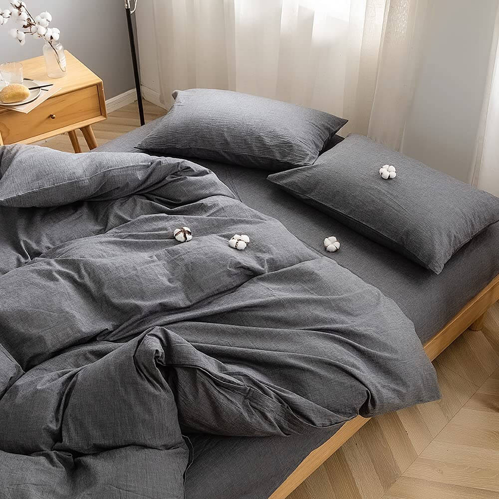 Simple and Soft Washed Cotton Duvet