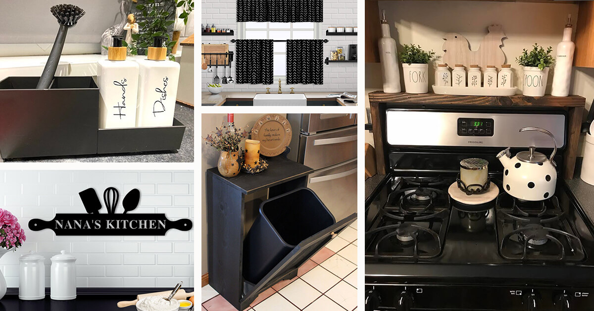 Featured image for “16 Sweet Ways to Make a Black Kitchen Stylish and Inviting”