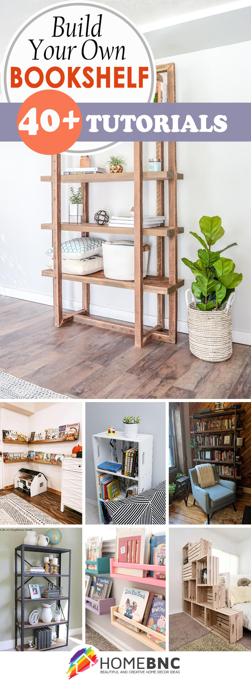 Simple Diy Bookshelf Ideas