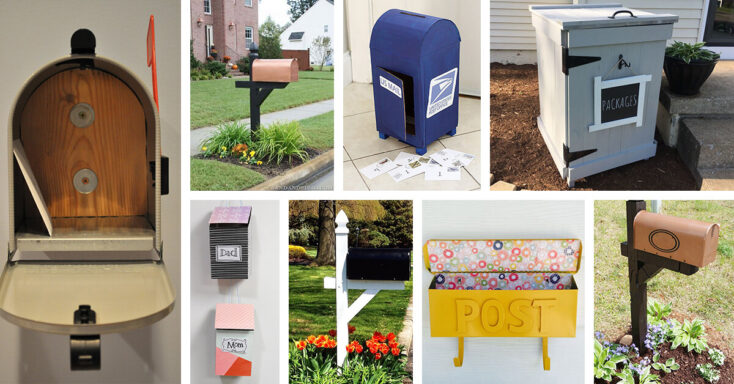 Featured image for 19 Incredible DIY Mailbox Post Projects to Show Off your Personality