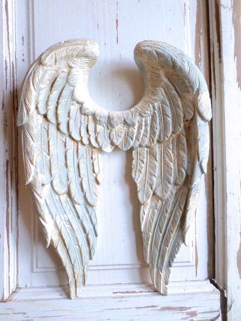 Three Layers of Feathers Angel Wings Decoration