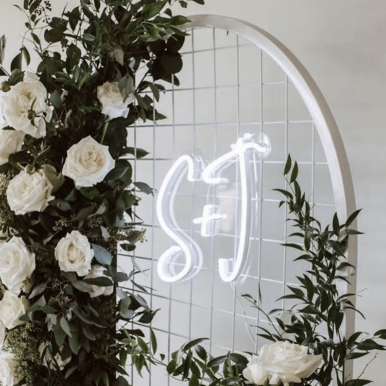 Rose Neon Sign Custom Flower Plant LED Neon Sign Home Wall 