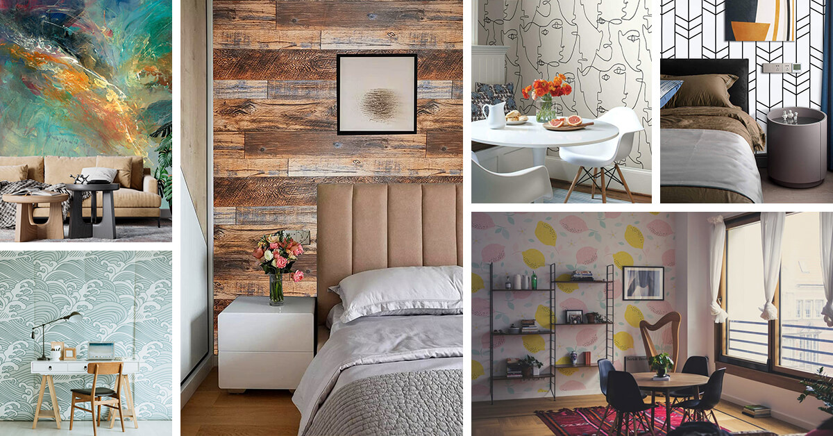 26 Cool Room Wallpapers that will Upgrade Your Home in 2021