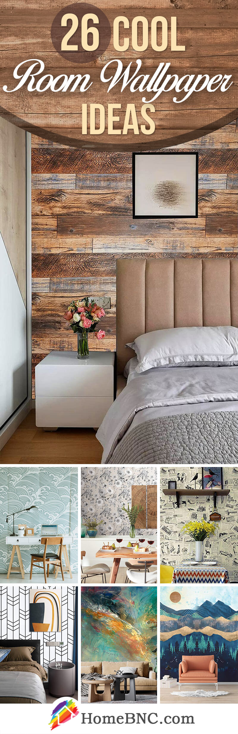 26 Cool Room Wallpapers that will Upgrade Your Home in 2021