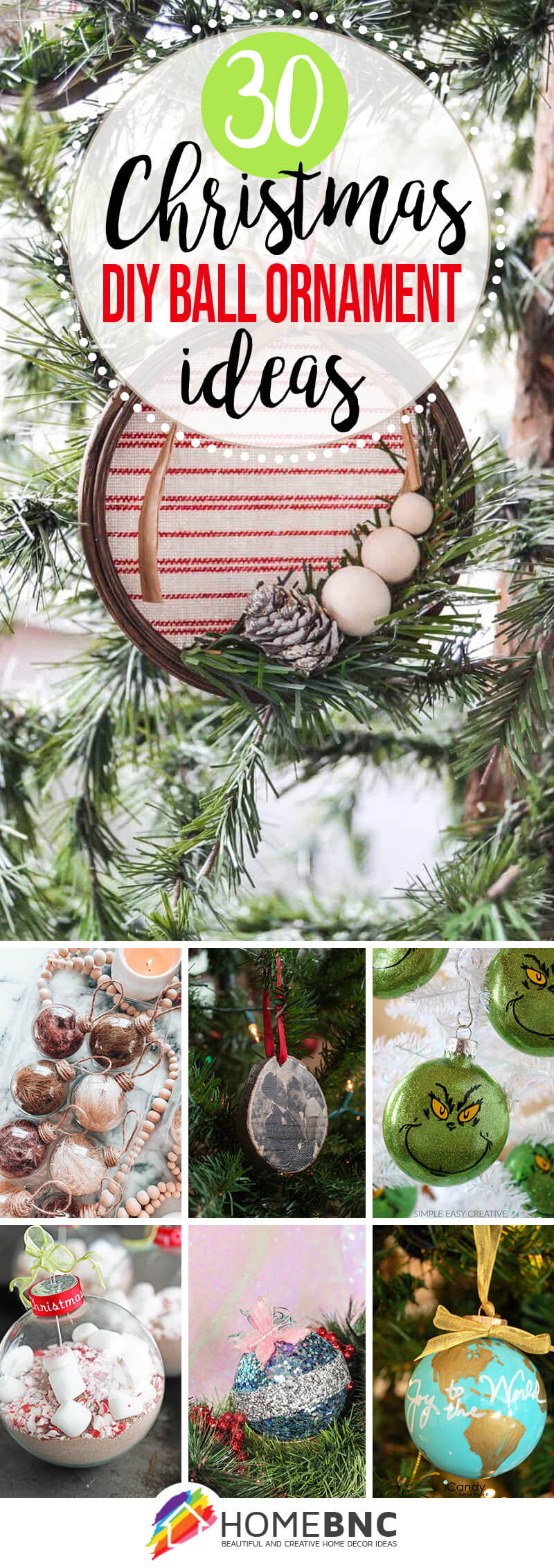 Best DIY Christmas Ball Ornaments