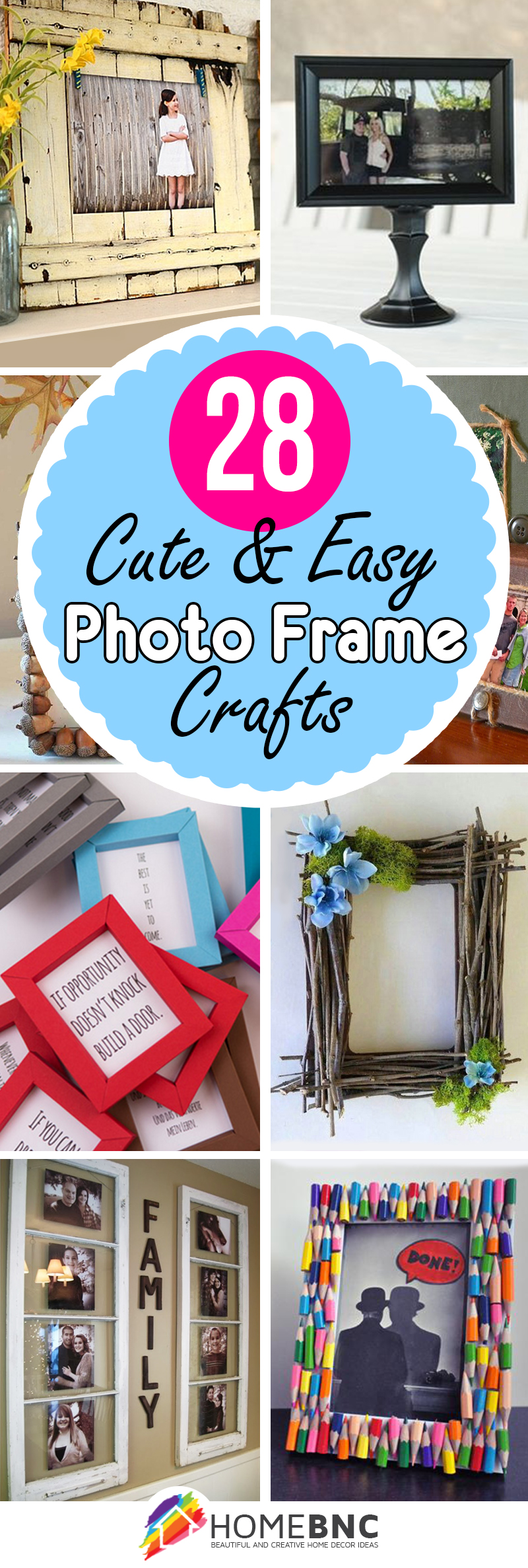 28 Best DIY Photo and Picture Frame Crafts (Ideas and Designs) for 2023