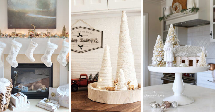 Featured image for 30 Enchanting White Christmas Home Decor Ideas to Bring Your Family Together