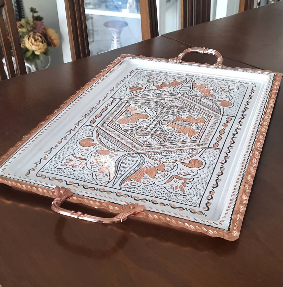 The Perfect Gift: Copper Turkish Serving Tray