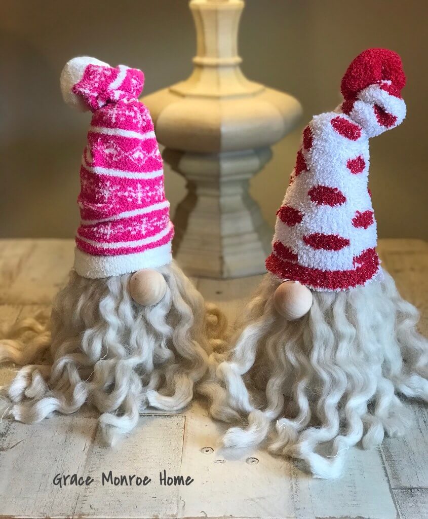 Cozy Christmas Sock Santa Gnomes