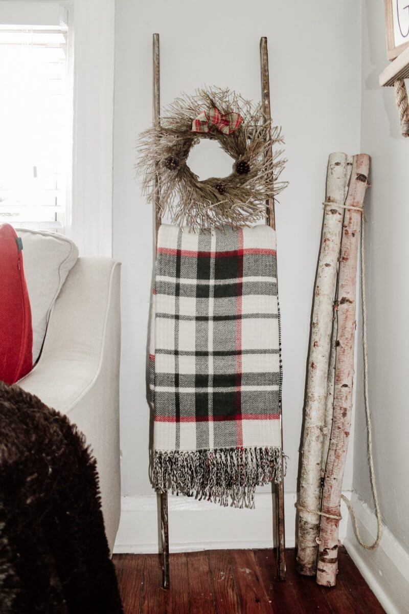 Cozy and Rustic Christmas Corner