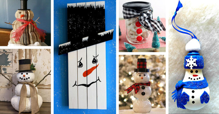 Best DIY Snowman Crafts