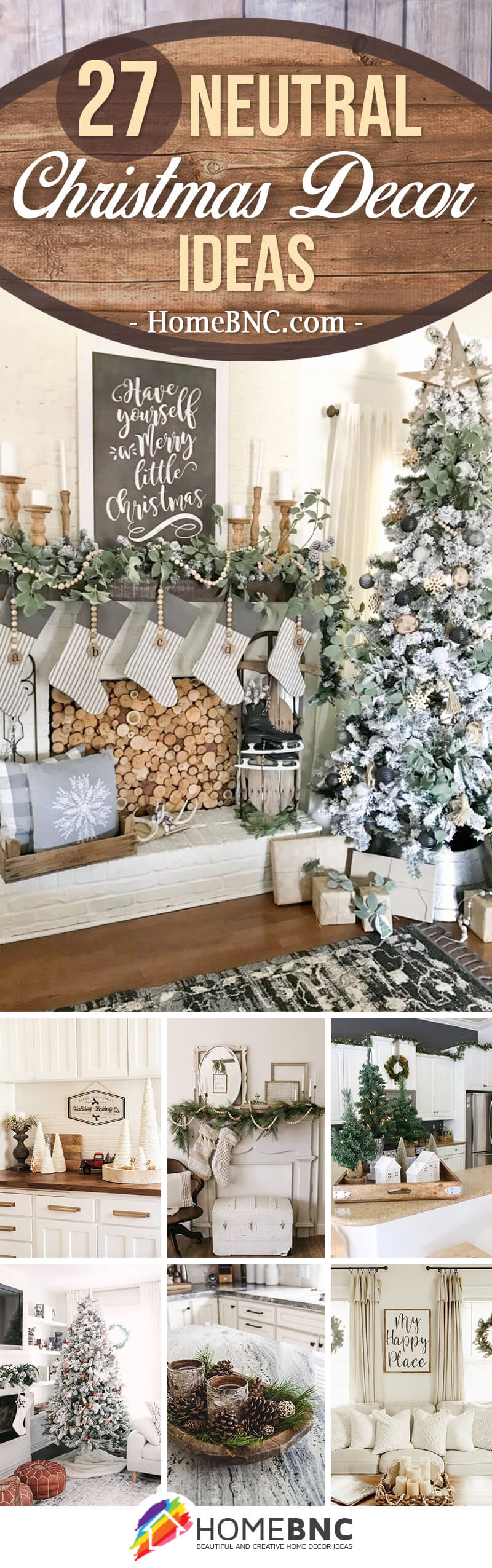 27 Best Neutral Christmas Decor Ideas for a Lovely Holiday Setting in 2021