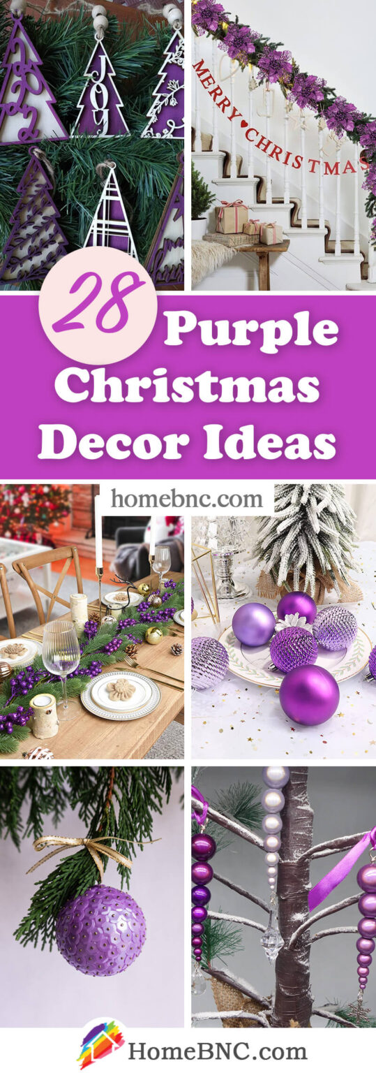 28 Best Purple Christmas Decorations for a Colorful Holiday in 2022