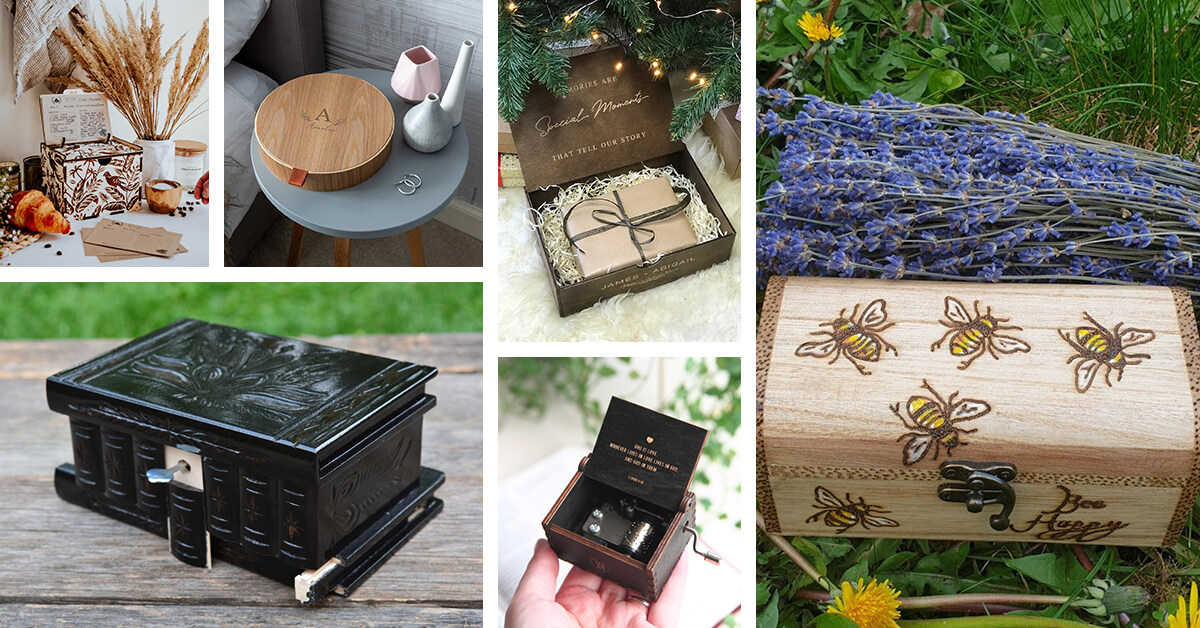 Featured image for “28 Uniquely Charming Wooden Gift Box Ideas Your Loved Ones won’t Forget”