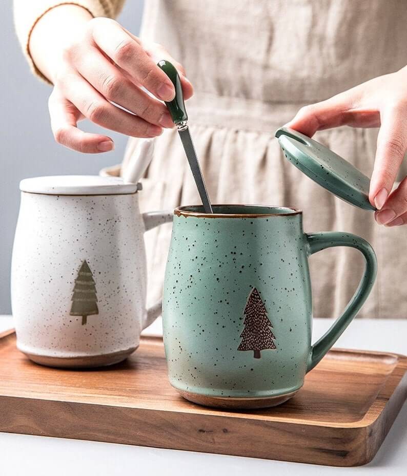 Adorable Tree Themed Coffee Mug