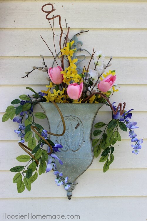 Whimsical Wall Container Flower Pot
