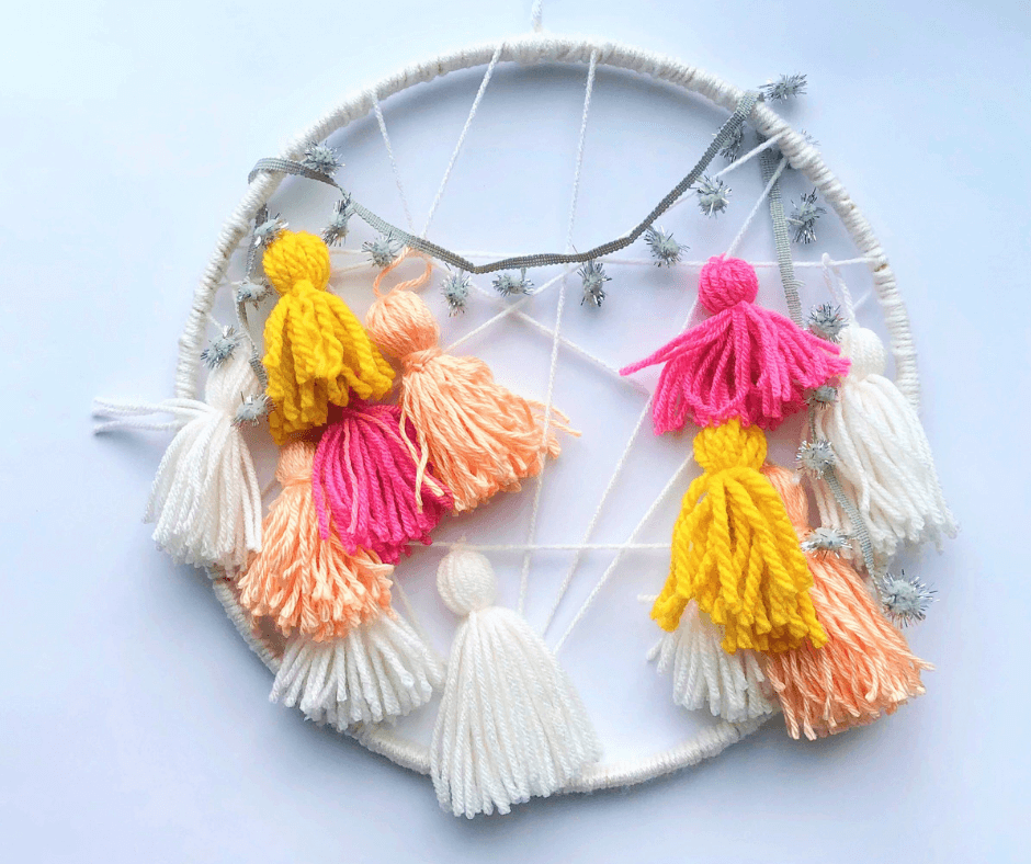 Fluffy and Fabulous Tassel DIY Dream Catcher