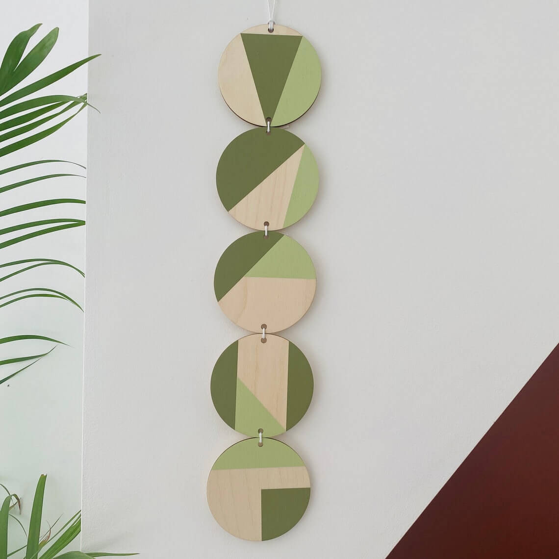 Geometric Handmade Wooden Wall Art