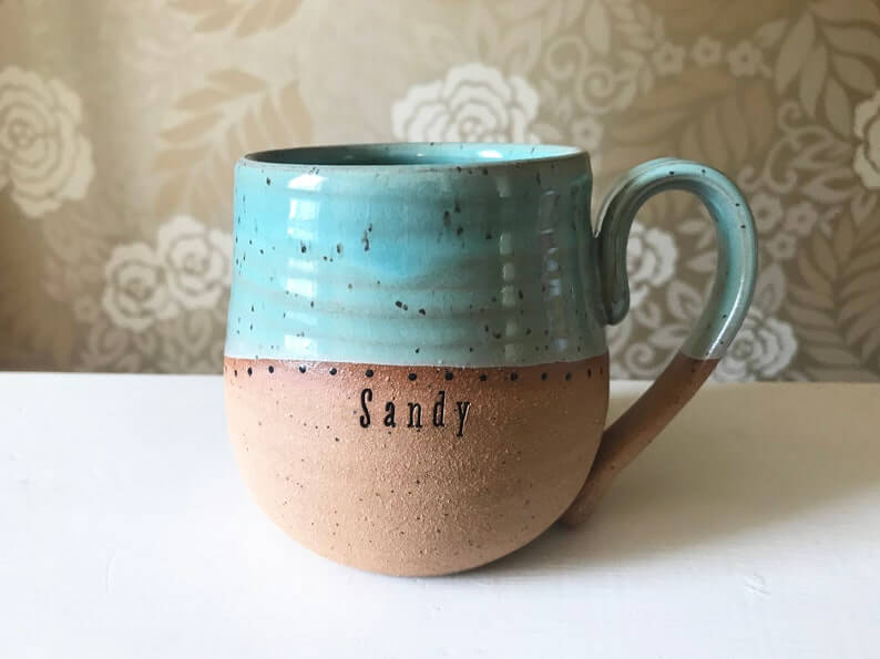 Fun Handmade Personalized Coffee Mug