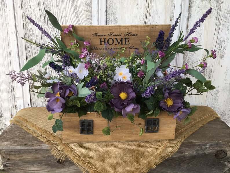 There's No Place Like Home Flower Box