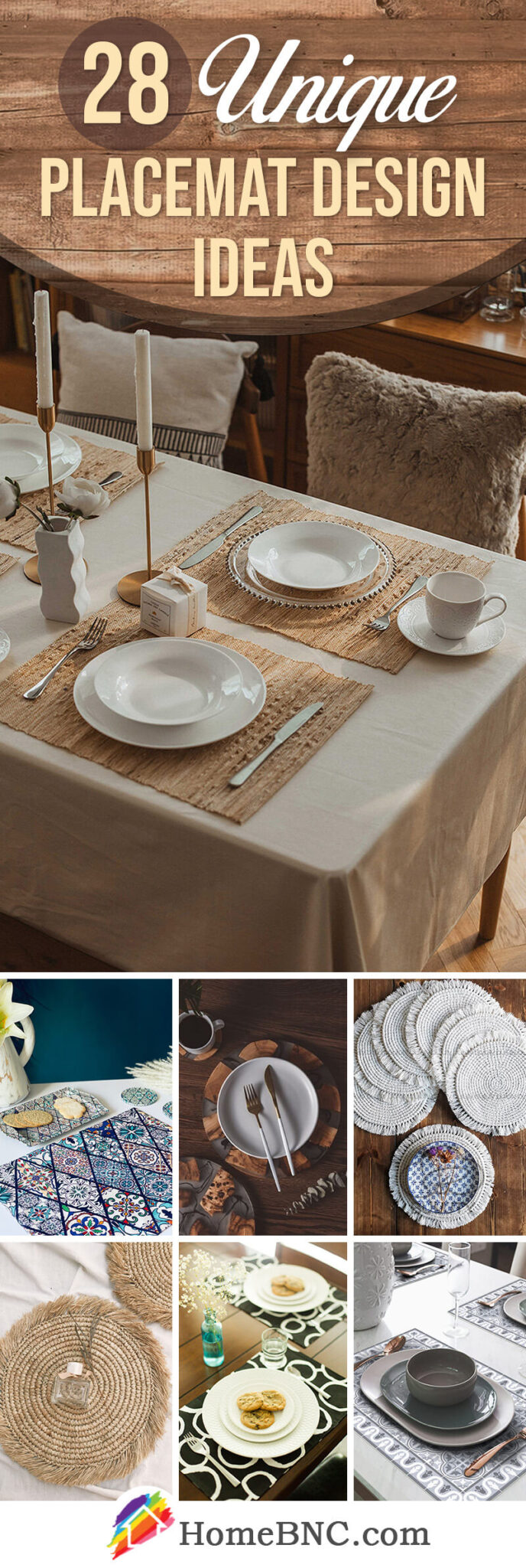 28 Best Unique Placemat Design Ideas for your Dining Table in 2023