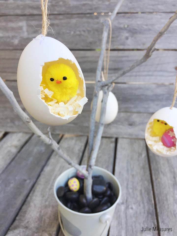 Hatched Egg Easter Tree Ornament