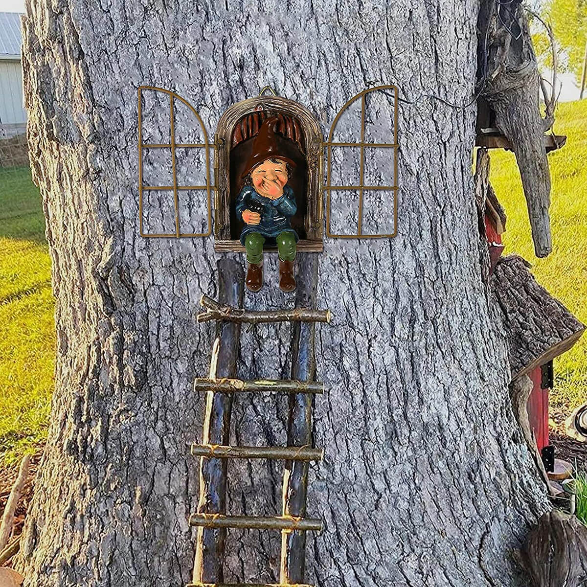 Laughing Elf Fantasy Tree Decor