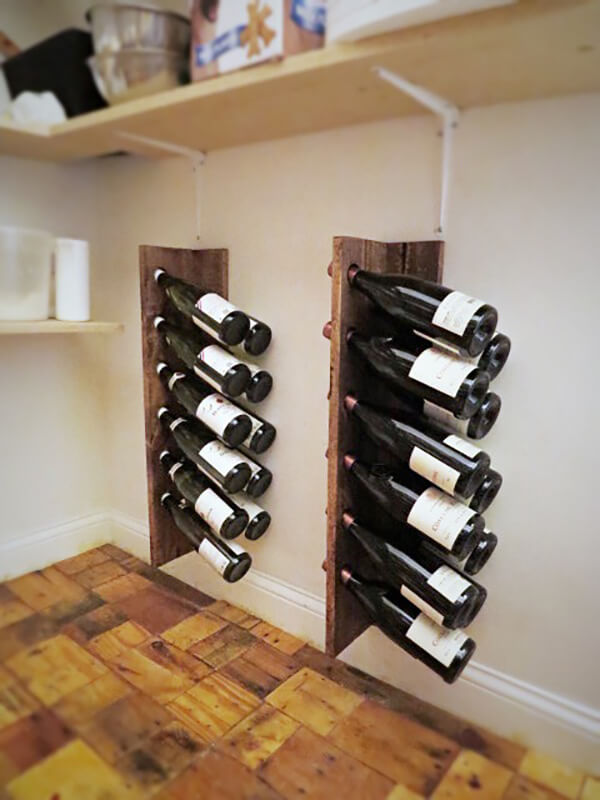 Unique Wall Hanging Wine Storage