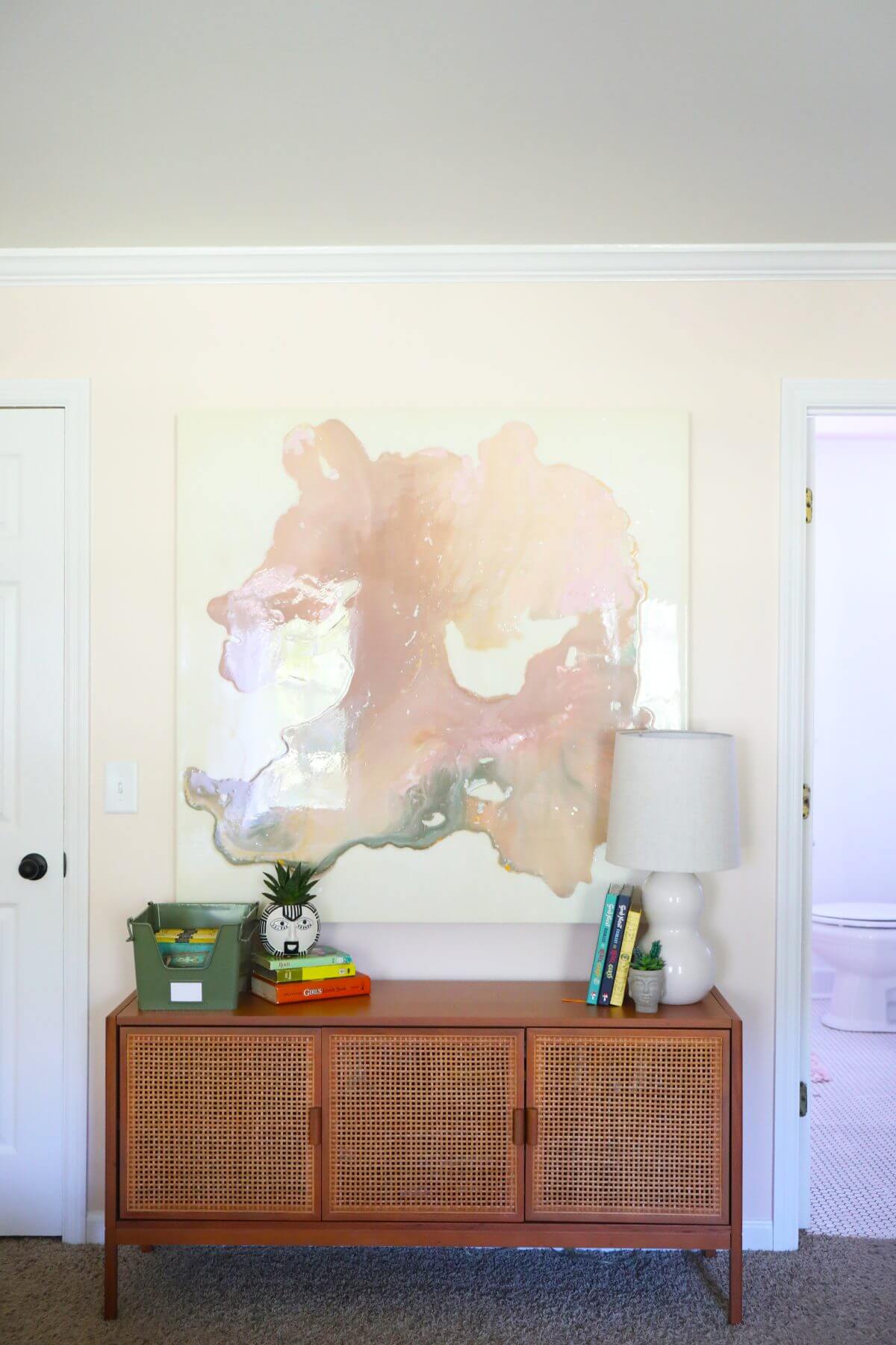 Pink Themed Abstract Wall Art
