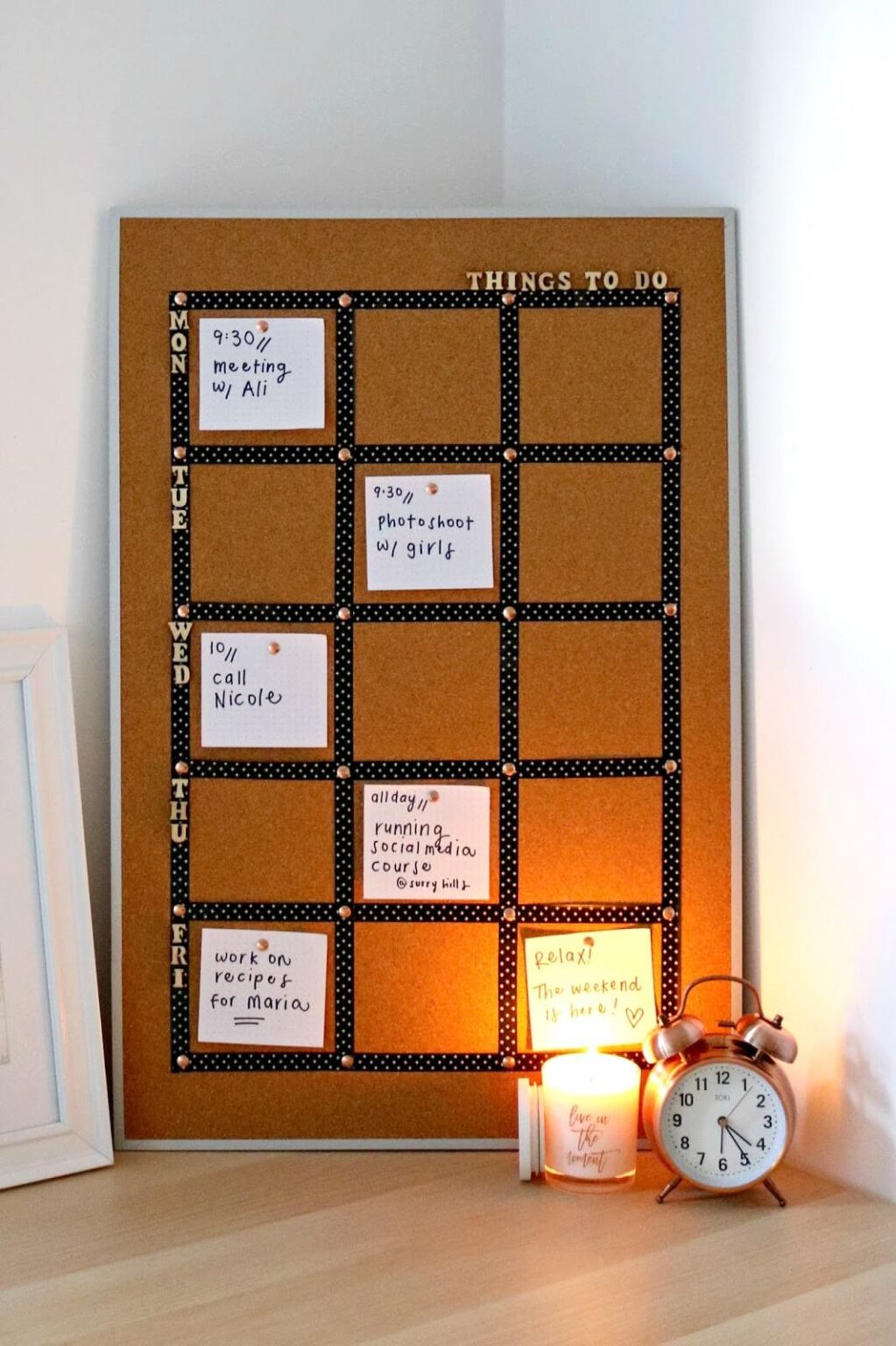 17 Best DIY Cork Board Ideas For All Your Organizing Needs In 2023   08 Diy Cork Board Ideas Decor Art Homebnc 1023x1536 