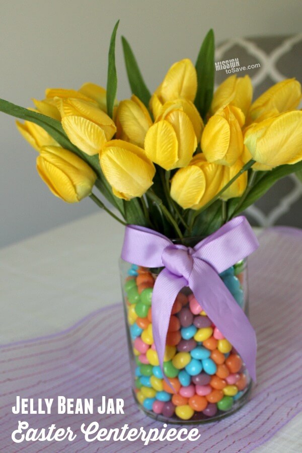 Colorful Candy and Sweet Tulips