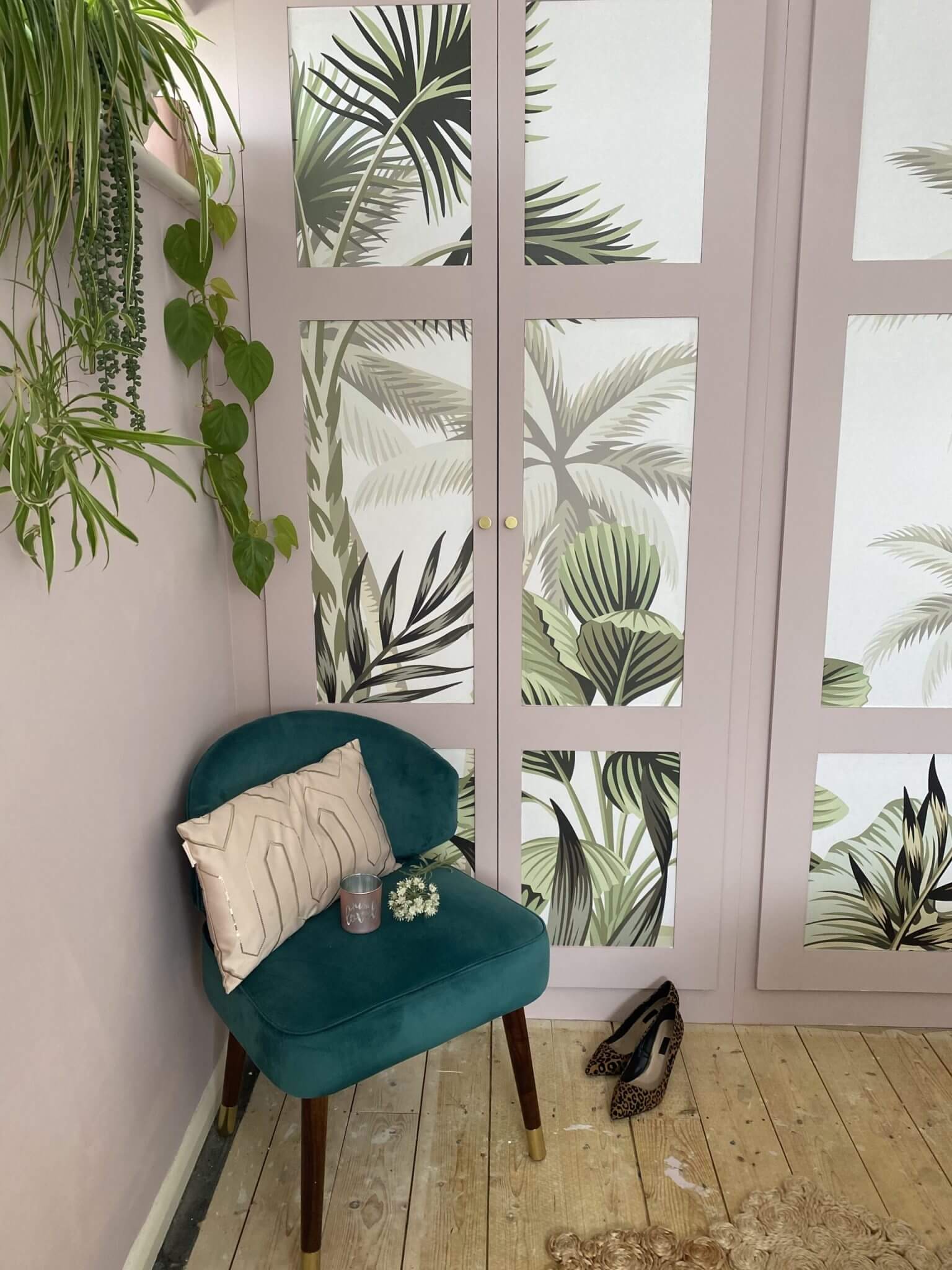 Pastel and Tropical Themed Room